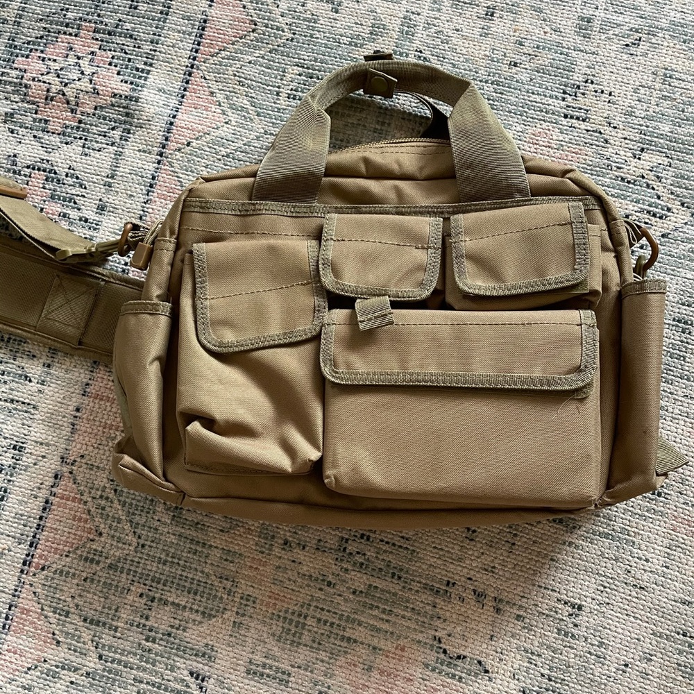 Like new Tactical diaper bag.